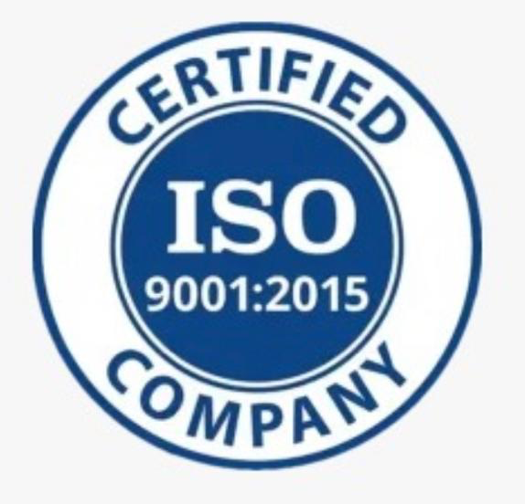 ISO 9001:2015 Certified Company certification mark